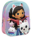 3D GABBY'S DOLLHOUSE CHILDREN'S BACKPACK 31 CM