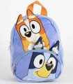 PLUSH BACKPACK WITH FRONT POCKET FOR KINDERGARTEN BLUEY 22 CM