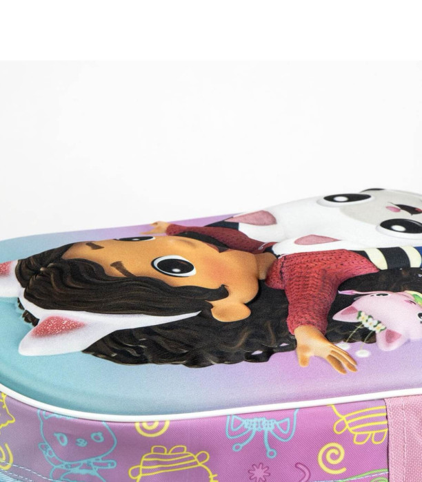3D CHILDREN'S BACKPACK WITH WHEELS GABBY'S DOLLHOUSE Cerda