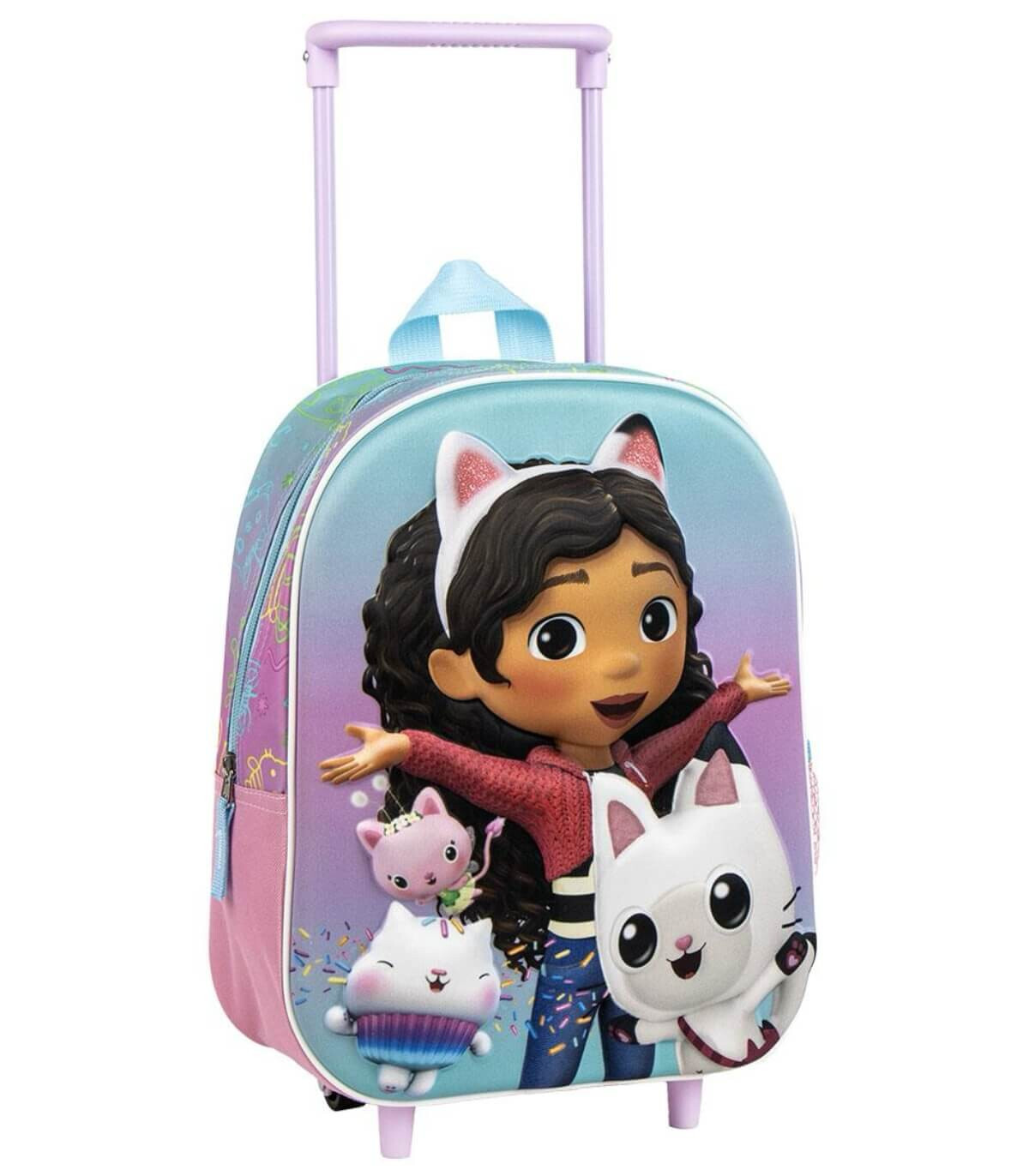 3D CHILDREN'S BACKPACK WITH WHEELS GABBY'S DOLLHOUSE Cerda