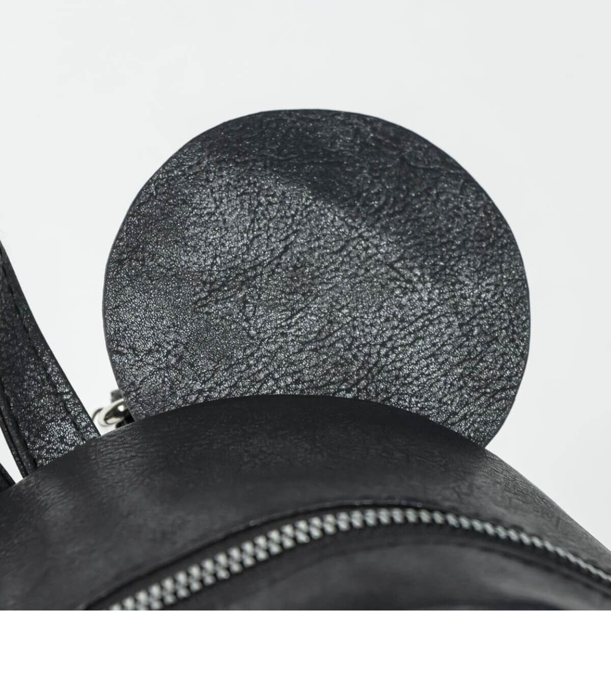 BLACK MINNIE LEATHER BACKPACK Cerda