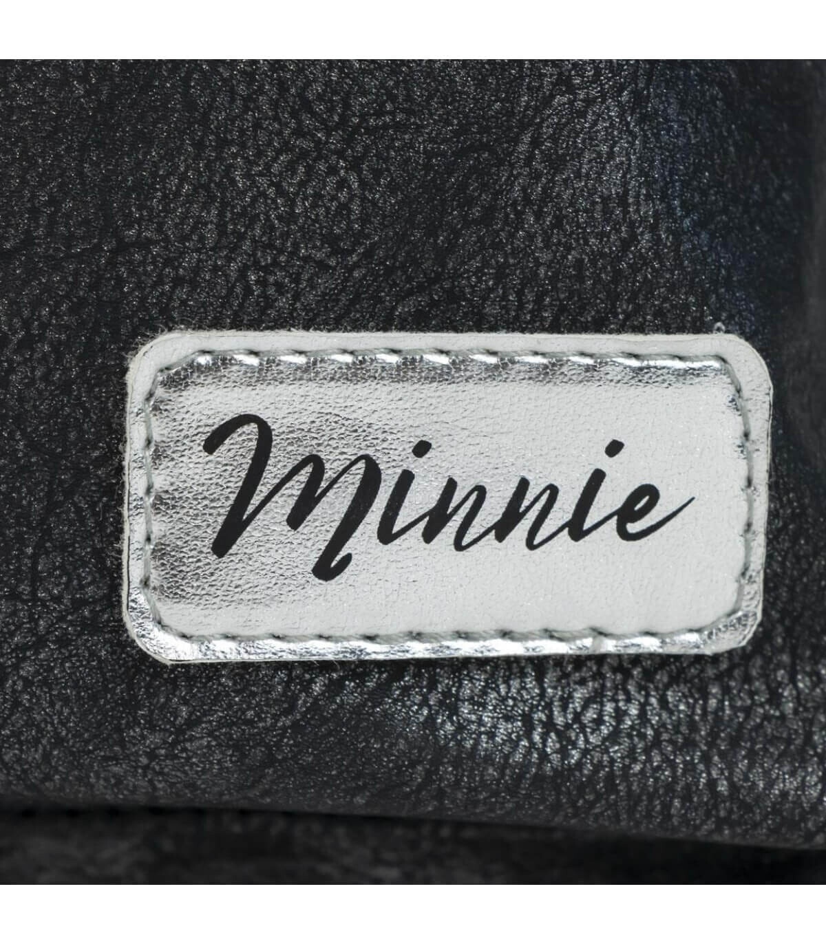 BLACK MINNIE LEATHER BACKPACK Cerda