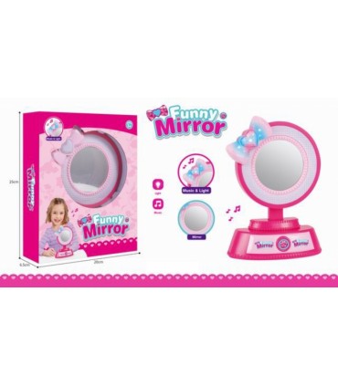 MIRROR WITH SOUND AND LIGHT - HAIRDRESSING AND BEAUTY KITS
