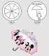 MECHANICAL CHILDREN'S UMBRELLA POE MINNIE Cerda