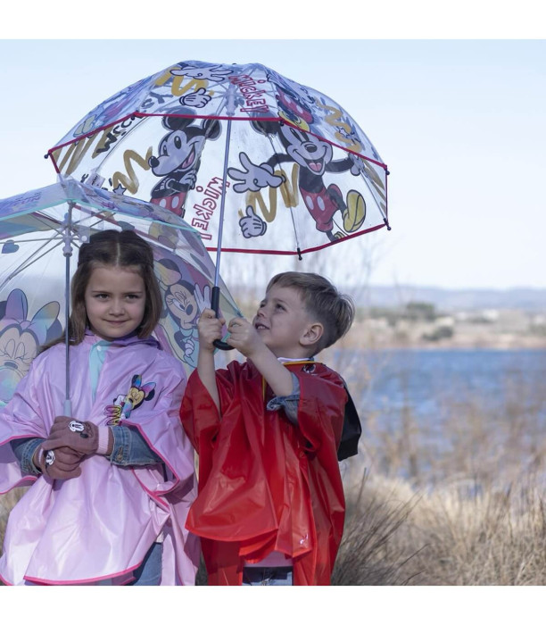 CHILDREN'S UMBRELLA MECHANICAL POE MICKEY