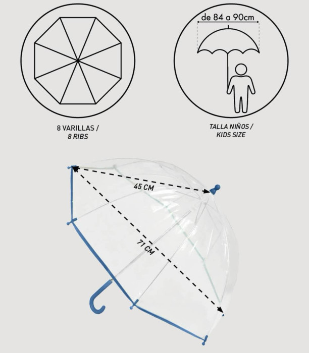 CHILDREN'S UMBRELLA MECHANICAL POE FROZEN Cerda