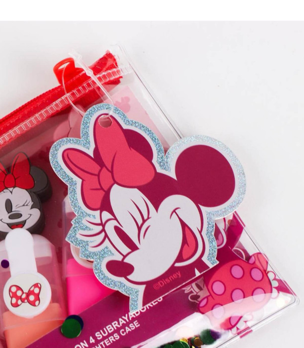 FLUORESCENT MARKERS IN SILICONE CASE MINNIE