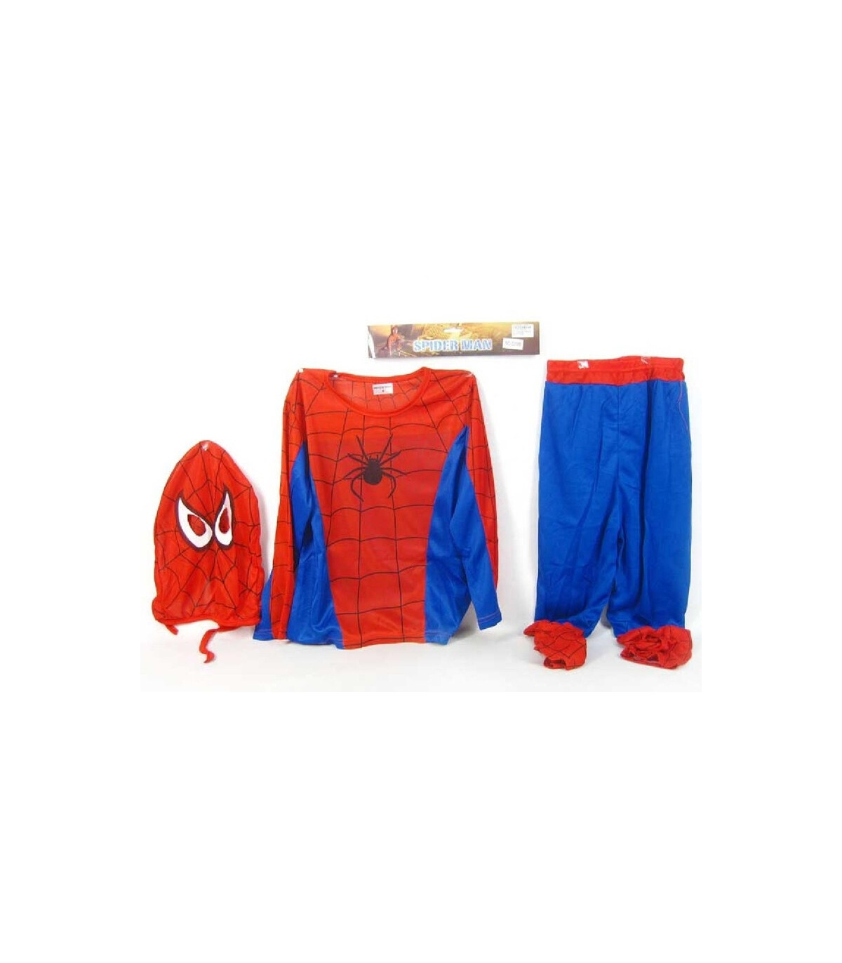 SPIDER SUIT - PARTY COSTUMES, MASKS AND WANDS