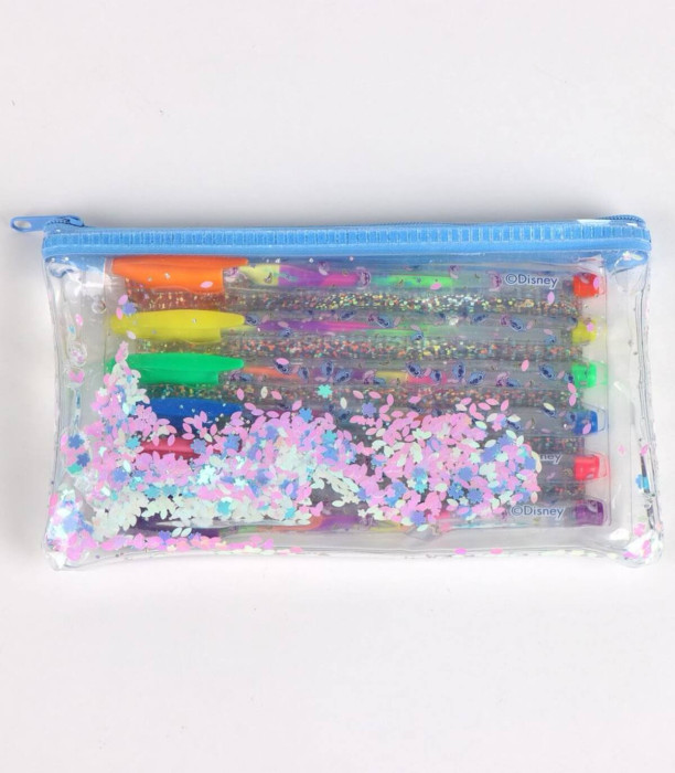 6 GEL PENS IN SILICONE CASE STITCH