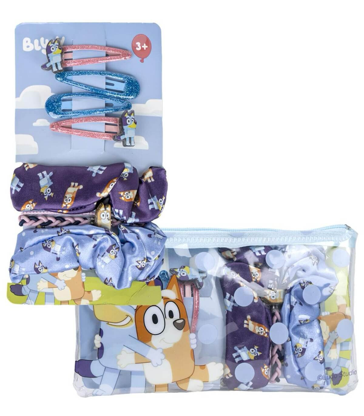 BLUEY KIDS' STATIONERY CASE WITH HAIR ACCESSORIES Cerda