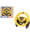 CHILDREN'S YELLOW STEERING WHEEL 360 DEGREES IN A BOX