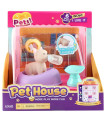 PLAYSET PEEING BABY DOG WITH ACCESSORIES IN OPEN BOX
