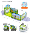 CHILDREN'S LARGE TENT DINO WITH BALL