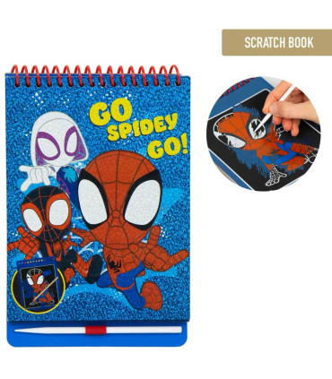 SPIDEY KIDS SCRATCH DRAWING NOTEBOOK Cerda