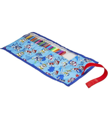 CHILDREN'S FOLDABLE PENCIL CASE WITH MARKERS AND PAW PATROL ACCESSORIES Cerda