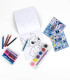 CHILDREN'S BACKPACK WITH STITCH DRAWING SET