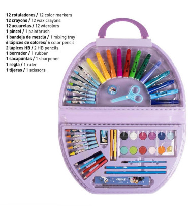 STUDENT DRAWING SET 50 PARTS FROZEN IN BLISTER Cerda