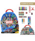 STUDENT DRAWING SET 50 PIECES MARVEL BLUE