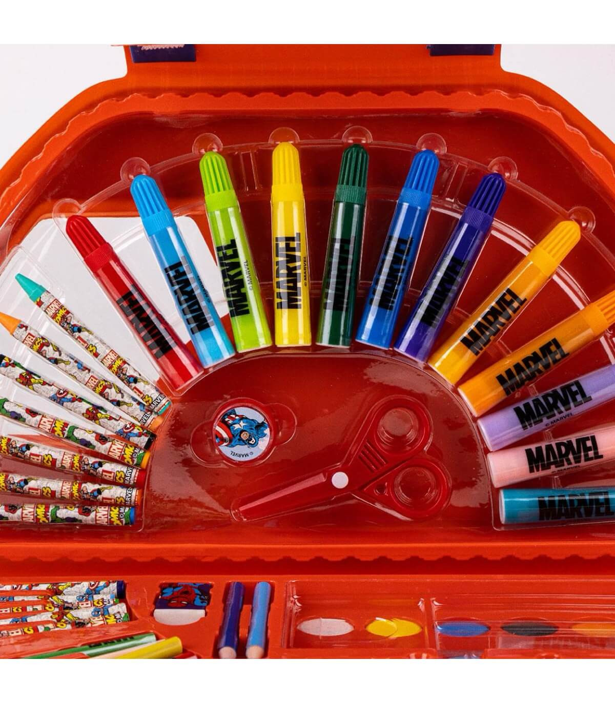 STUDENT DRAWING SET 50 PIECES MARVEL RED Cerda