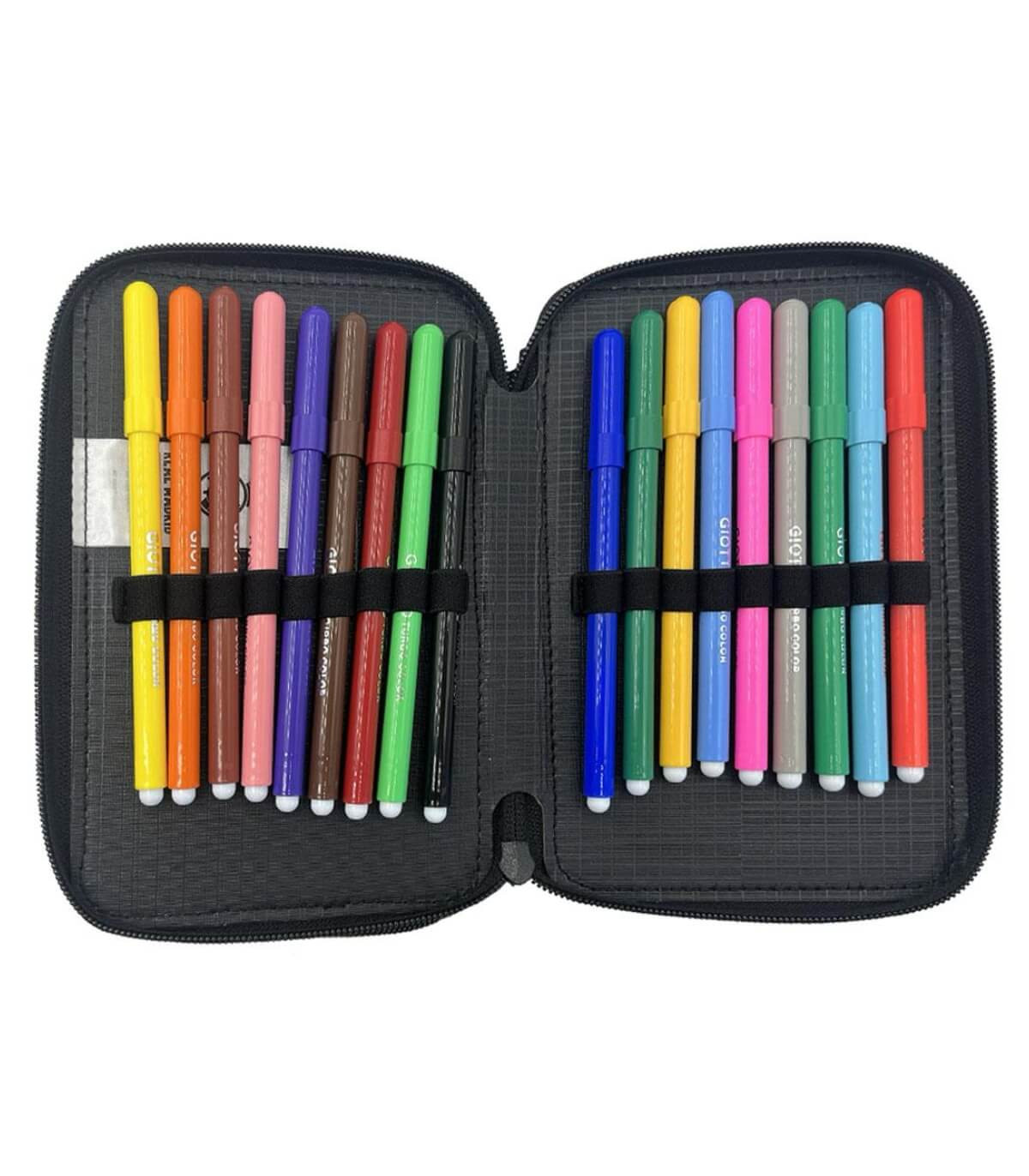 TOOLKIT WITH 3 ZIPPERS AND STUDENT SUPPLIES REAL MADRID Cerda