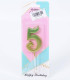 PARTY CANDLES NUMBER 0-9