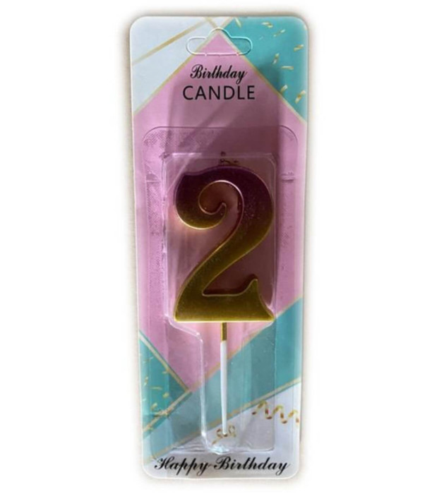 PARTY CANDLES NUMBER 0-9