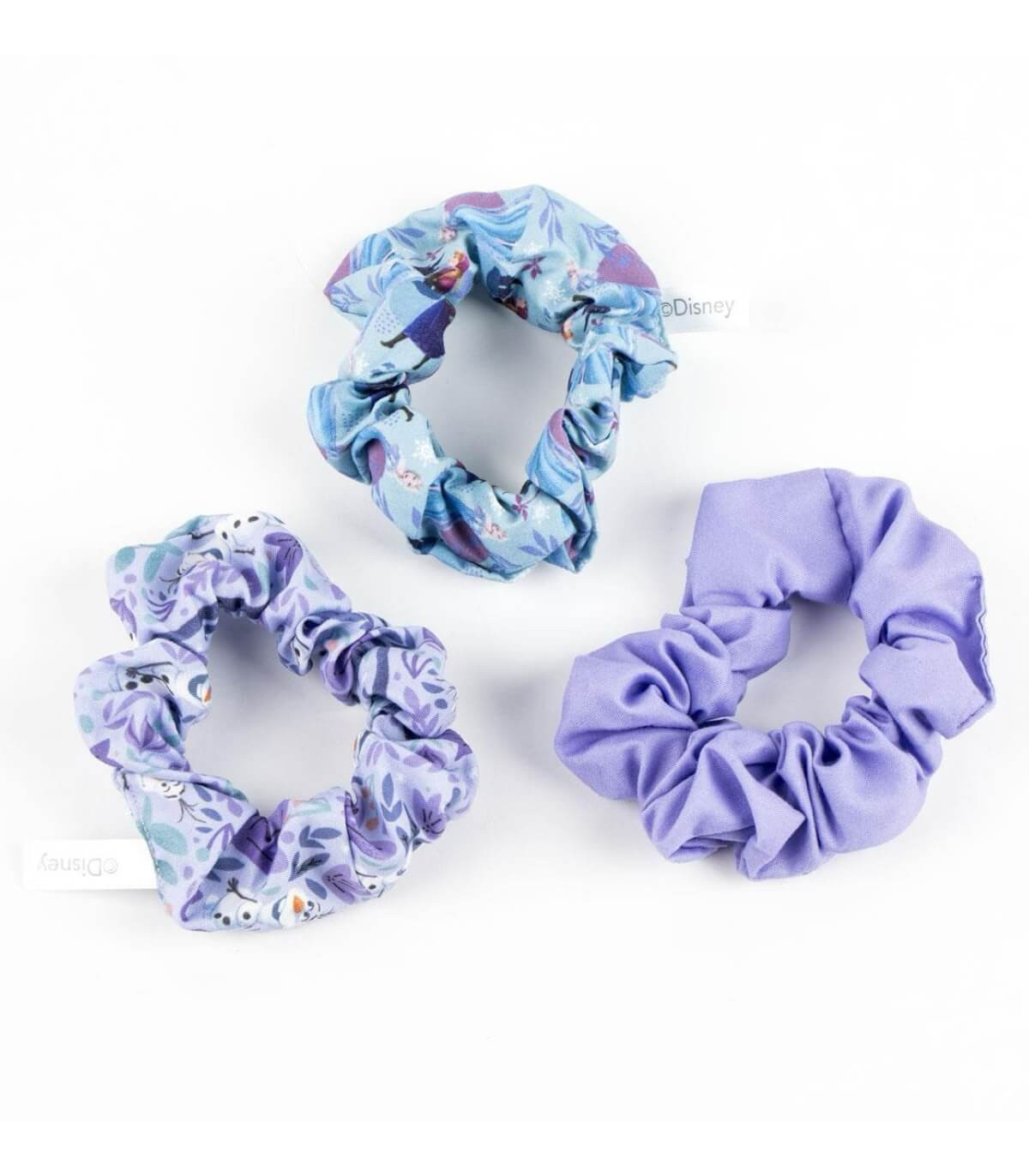 SCRUNCHIE HAIR ELASTIC 3 PCS. ON CARD FROZEN Cerda