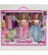 2 DOLLS WITH CLOTHES IN A BOX Armtoys