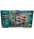 CHILDREN'S HUGE PARKING LOT WITH ELEVATOR AND 6 METAL CARS Armtoys