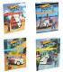 COLORING BOOK 24 PAGES HOT WHEELS 4 TYPES Europrice