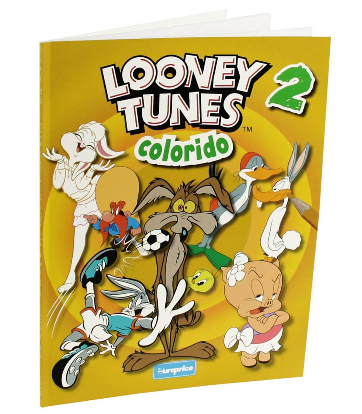 COLORING BOOK 32 PAGES LOONEY TUNES 4 TYPES Europrice