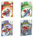 COLORING BOOK 32 PAGES SUPERMAN 4 TYPES