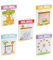 COLORING BOOK 16 PAGES COLORIS 5 TYPES