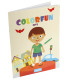 COLORING BOOK 16 PAGES COLORFUN 5 TYPES Europrice