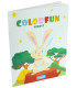 COLORING BOOK 16 PAGES COLORFUN 5 TYPES Europrice