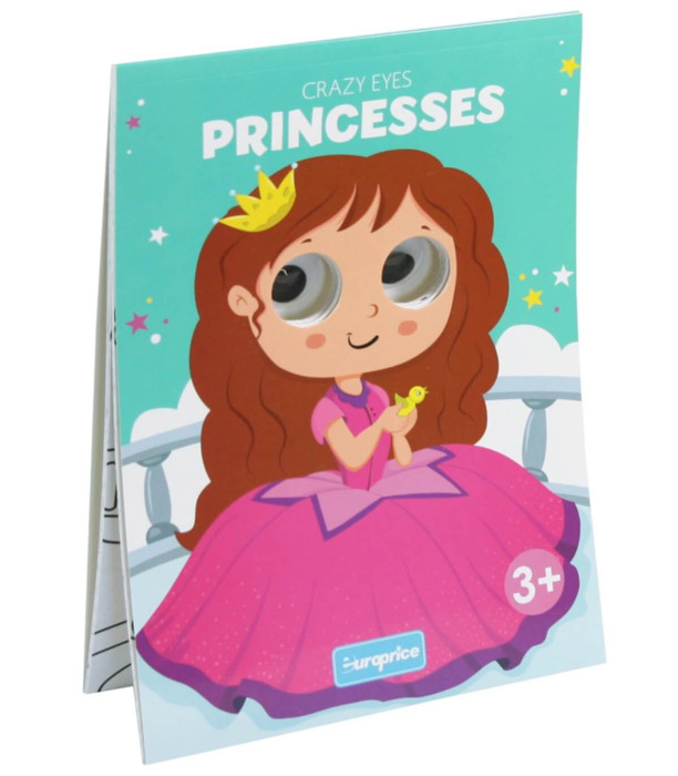 COLORING NOTEBOOK 64 PAGES WITH 4 TYPES OF EYES Europrice