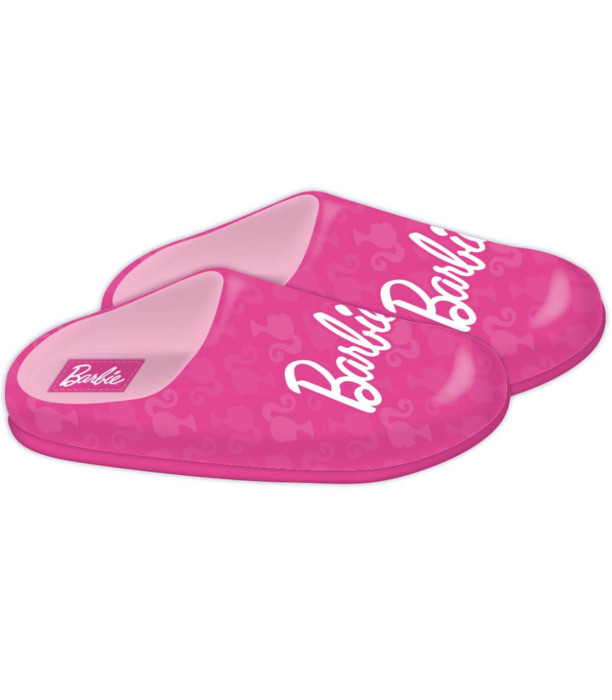 CHILDREN'S HOUSE SLIPPERS WITH BARBIE BORDER 28-33 SERIES
