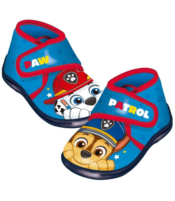 CHILDREN'S CLOSED HOUSE SLIPPERS PAW PATROL BOY 22-27 SERIES