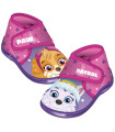 CHILDREN'S CLOSED HOUSE SLIPPERS PAW PATROL GIRL 22-27 SERIES