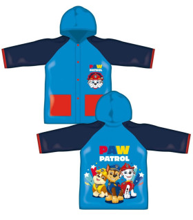 CHILDREN'S RAINCOAT PVC PAW PATROL BOY 2-6 YEARS. Arditex