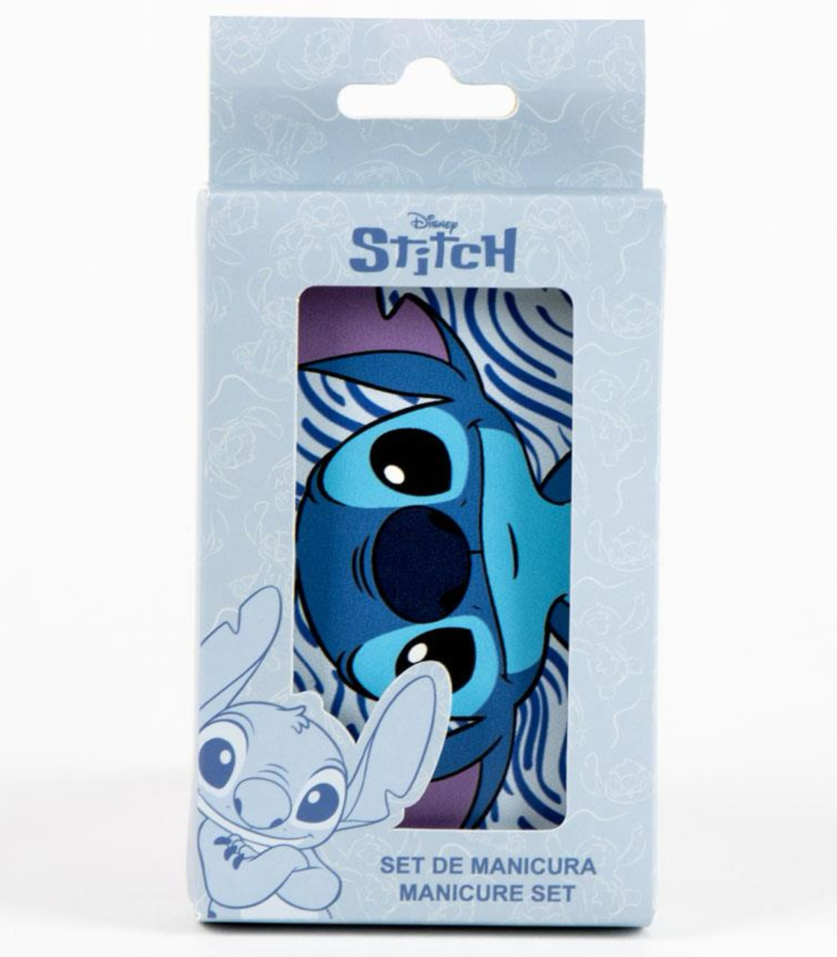 CHILDREN'S PENCIL CASE WITH NAIL SET 5 PIECES STITCH Cerda