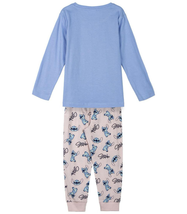 WINTER CHILDREN'S PAJAMAS 5-12 YEARS. STITCH GIRL Cerda