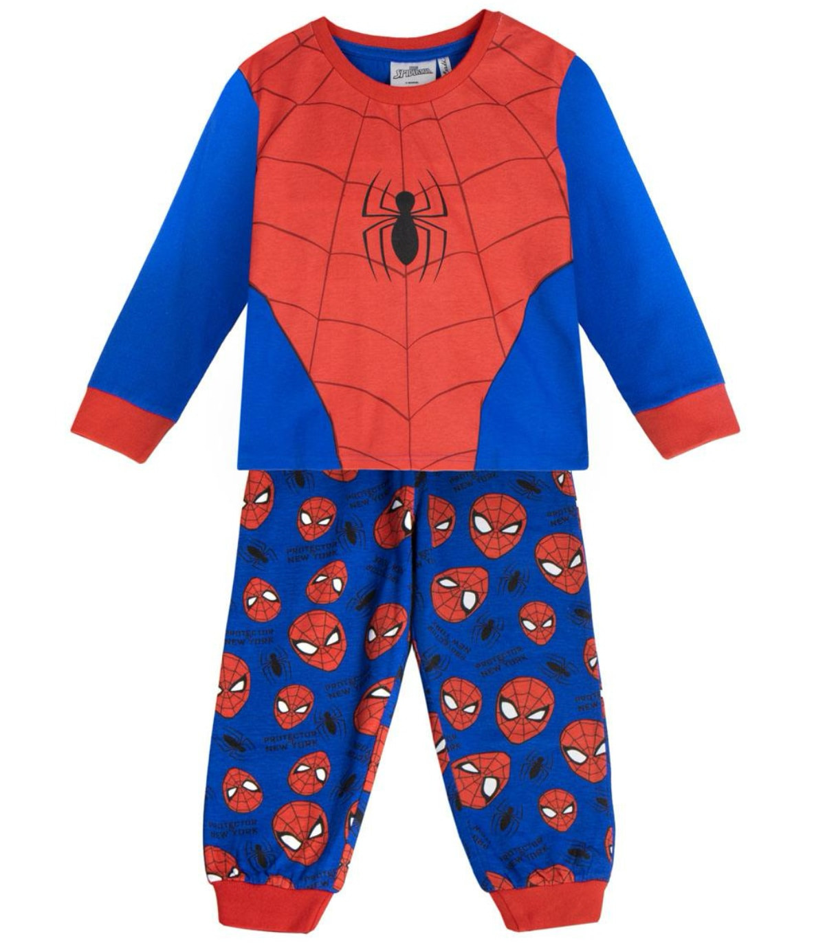 WINTER CHILDREN'S PAJAMAS 3-8 YEARS. SPIDERMAN Cerda