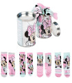 CHILDREN'S SOCKS 4 PAIRS IN A JAR 23-34 MINNIE