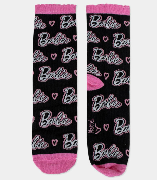CHILDREN'S SOCKS 4 PAIRS IN A JAR 27-38 BARBIE Cerda