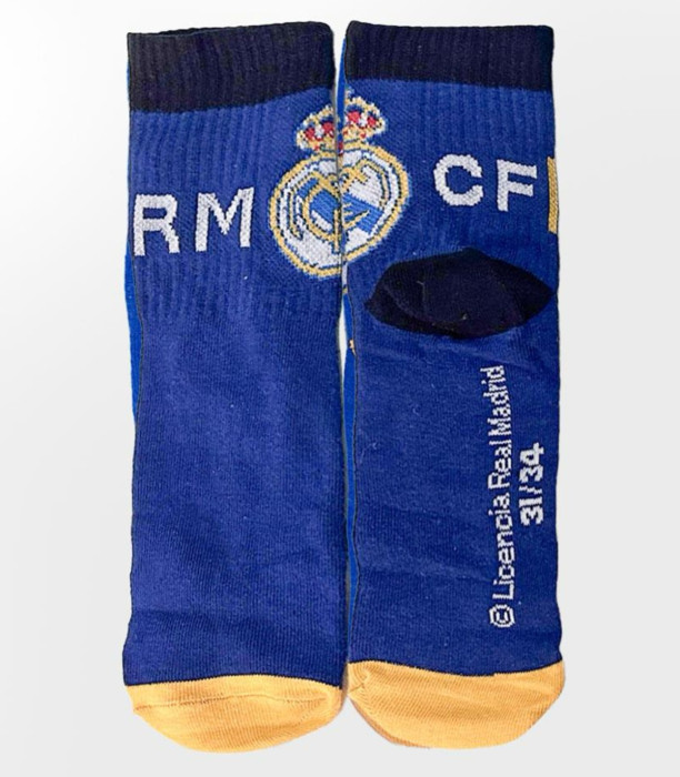 CHILDREN'S SOCKS 4 PAIRS IN A JAR 27-38 REAL MADRID Cerda