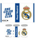 CHILDREN'S SOCKS 4 PAIRS IN A JAR 27-38 REAL MADRID Cerda
