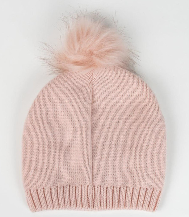 CHILDREN'S KNITTED HAT WITH POM POMS MINNIE Cerda